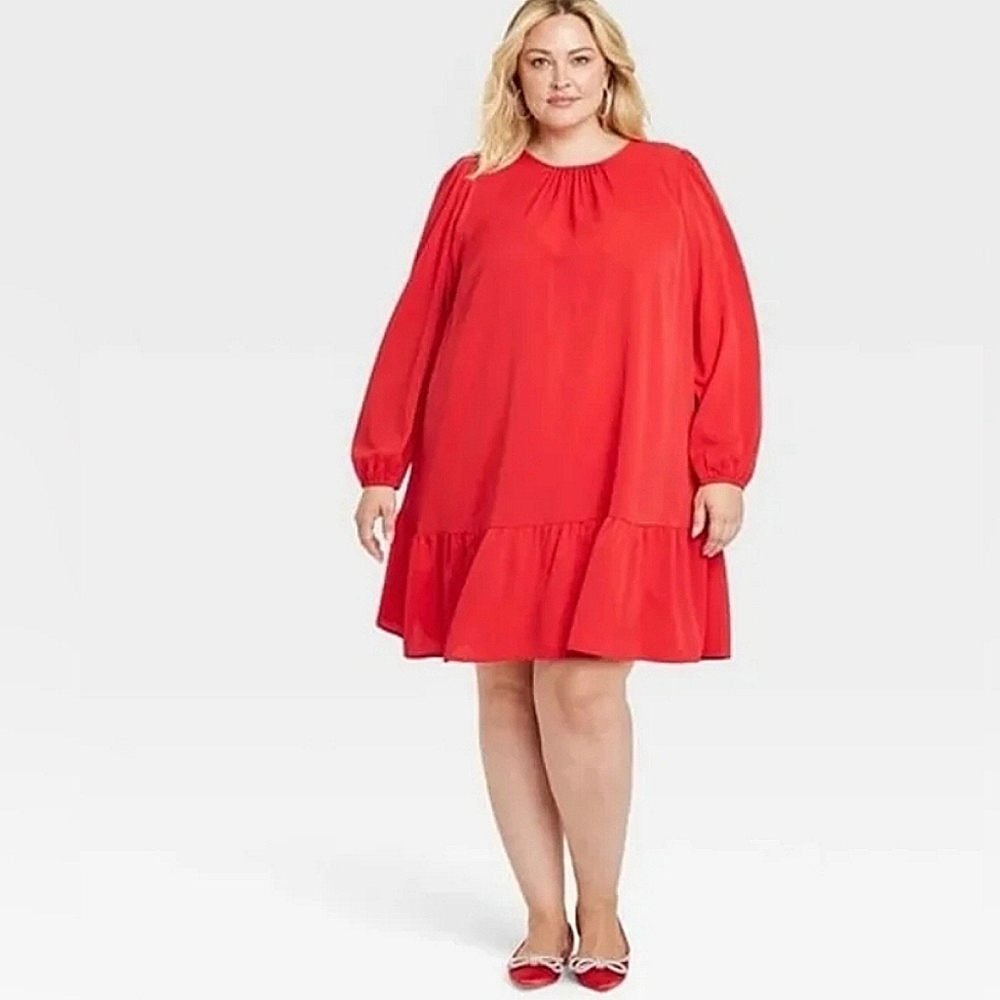 Ava & Viv Red Mini Dress